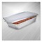Handi-Foil 12.88 in. x 20.81 in. x 0.62 in. Steam Table Pan Lids with Full Curl Edge (50/Carton)